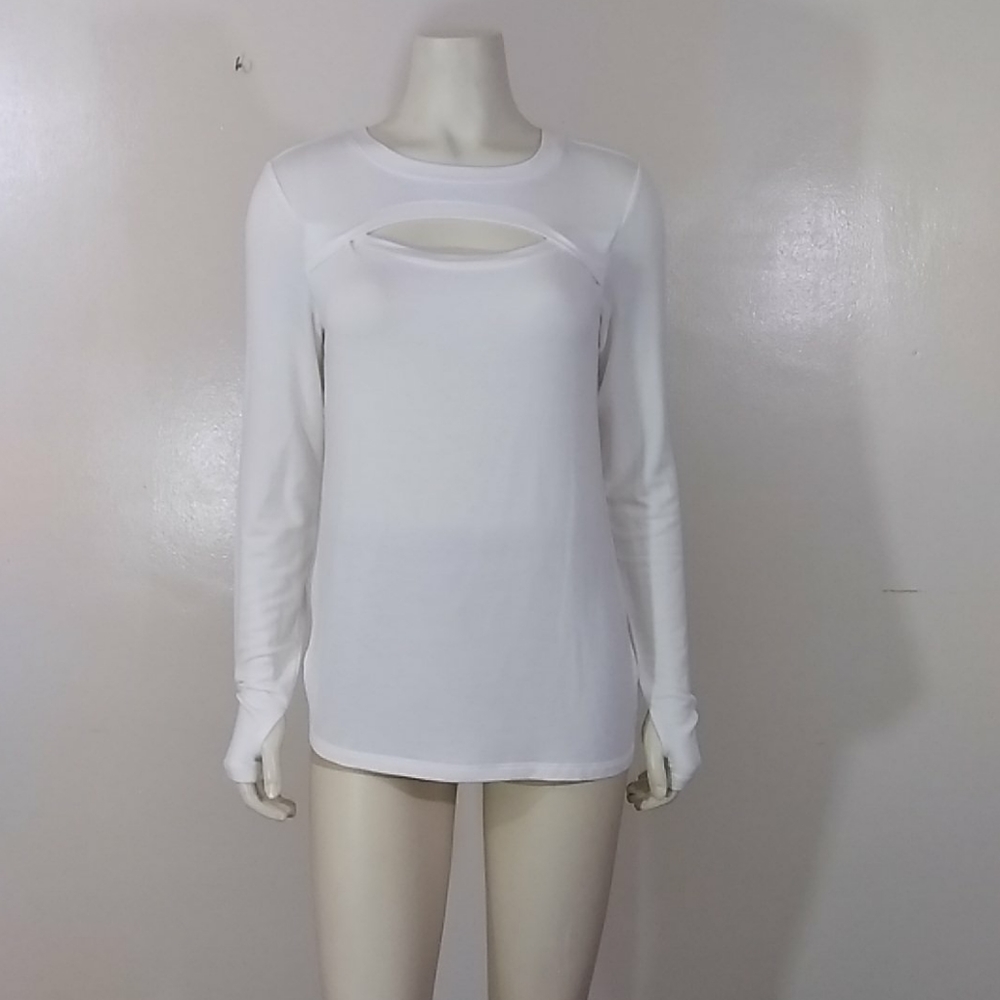 Split 59 Movement Long Sleeves Tee X Small  White